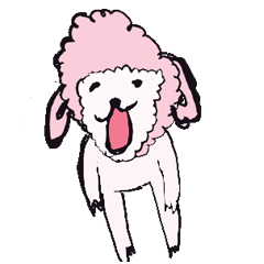 [LINEスタンプ] 犬山ヒツジの画像（メイン）