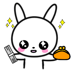 [LINEスタンプ] おまじないうさぎの画像（メイン）