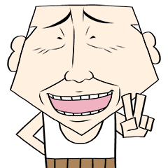 [LINEスタンプ] かど吉さん（68）