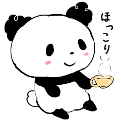 [LINEスタンプ] ほっこり♪ティーカップパンダ