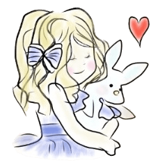 [LINEスタンプ] RIBBON BON bon