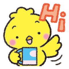 [LINEスタンプ] 相づちひよこ