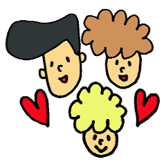 [LINEスタンプ] ヘアコメ時々犬と猫の画像（メイン）