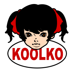 [LINEスタンプ] School Girl KOOLKO in English
