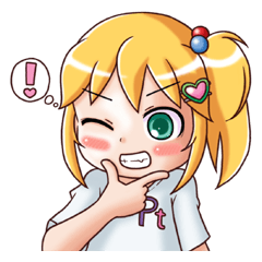 [LINEスタンプ] ぺたん娘ちゃんスタンプの画像（メイン）