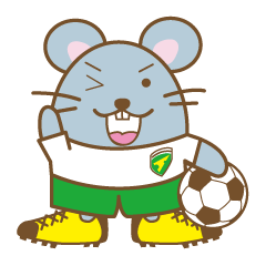 [LINEスタンプ] サッカー選手 CHU〜の画像（メイン）