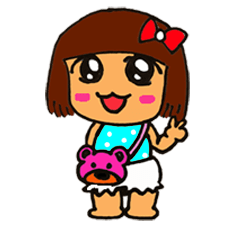 [LINEスタンプ] りみちゃんの画像（メイン）