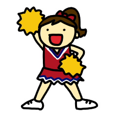 [LINEスタンプ] CHEER SMILE