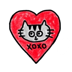 [LINEスタンプ] POP CATの画像（メイン）