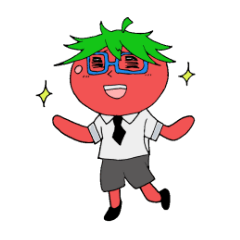 [LINEスタンプ] ベジタブルなトマさん