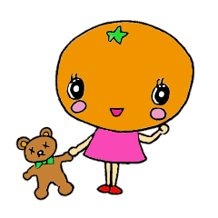 [LINEスタンプ] ミカンちゃんの気持ち