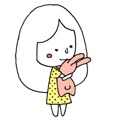 [LINEスタンプ] たま子ちゃん