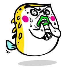 [LINEスタンプ] ポーキュパインくん