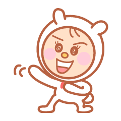 [LINEスタンプ] 着ぐるミーちゃん