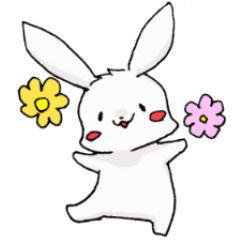 [LINEスタンプ] うさぎと愉快な仲間たち。の画像（メイン）