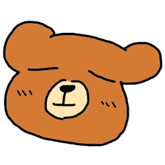 [LINEスタンプ] くまべあらいふ