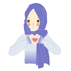 [LINEスタンプ] lovely Hijabi