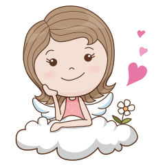 [LINEスタンプ] DAISY Angelの画像（メイン）