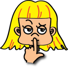 [LINEスタンプ] Amy's Facial Expressionsの画像（メイン）