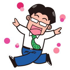 [LINEスタンプ] お父さんのスタンプの画像（メイン）