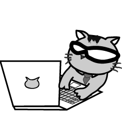 [LINEスタンプ] 頑張れリーマンキャット！