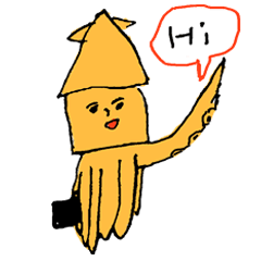 [LINEスタンプ] Mr.Squid