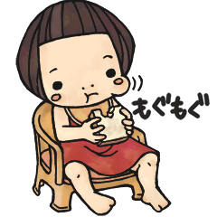 [LINEスタンプ] 魔の2歳児 はるちゃんの画像（メイン）