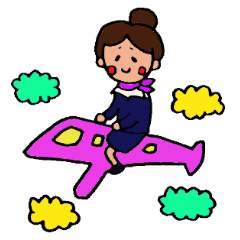 [LINEスタンプ] ゆるかわCAの日常