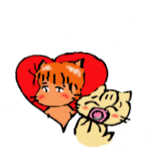 [LINEスタンプ] 猫さんですか？弟です。