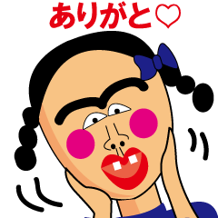 [LINEスタンプ] かもめのまゆげさん