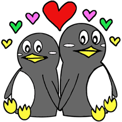 [LINEスタンプ] ぼくペンギンさん