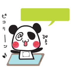 [LINEスタンプ] ＠PANDAぱんだパンダ