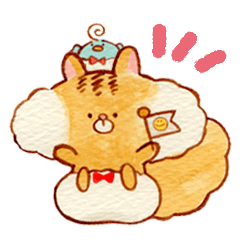 [LINEスタンプ] りすおの日常の画像（メイン）