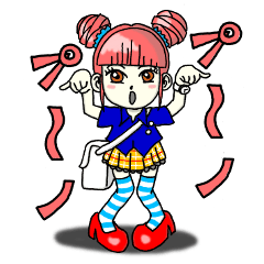 [LINEスタンプ] プリティー Nokoちゃんの画像（メイン）