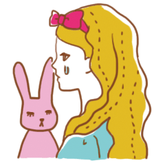 [LINEスタンプ] ネガティブな泣き虫ちゃんの画像（メイン）
