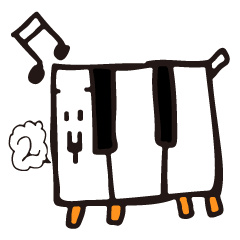 [LINEスタンプ] ピアノワン2