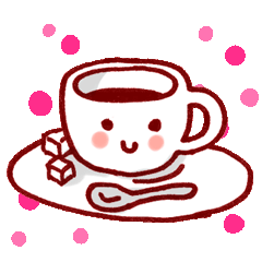 [LINEスタンプ] カフェな仲間たち