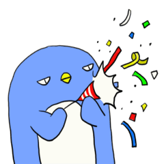 [LINEスタンプ] クールペンギン