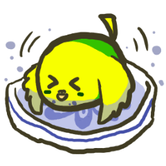 [LINEスタンプ] まったりいんこ