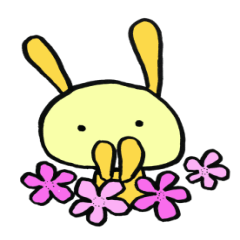 [LINEスタンプ] it's Rabbit