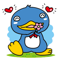 [LINEスタンプ] おもしろペンギン「ペンタ」