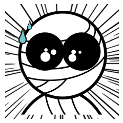 [LINEスタンプ] ミイラ a go go！！