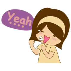 [LINEスタンプ] Mimi Jung