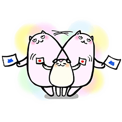 [LINEスタンプ] ブウとムウ。の画像（メイン）