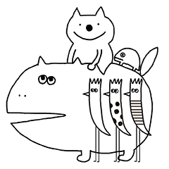 [LINEスタンプ] ヨビボエンとゆかいな仲間たち