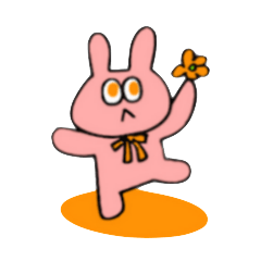 [LINEスタンプ] 色兎