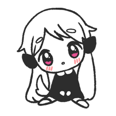 [LINEスタンプ] ましろちゃん