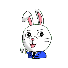 [LINEスタンプ] うさぎくん 日常編
