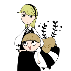 [LINEスタンプ] Harris sistersの画像（メイン）