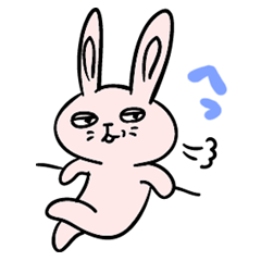 [LINEスタンプ] うざかわうさぎ